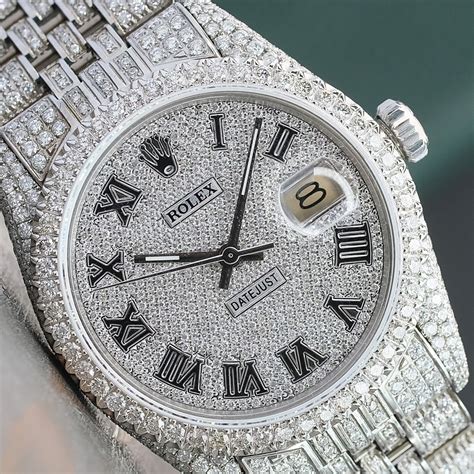 ebay fake diamond watches|real iced out watch.